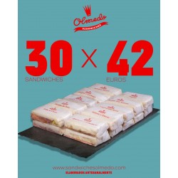 OFERTA PACK 30 SÁNDWICHES
